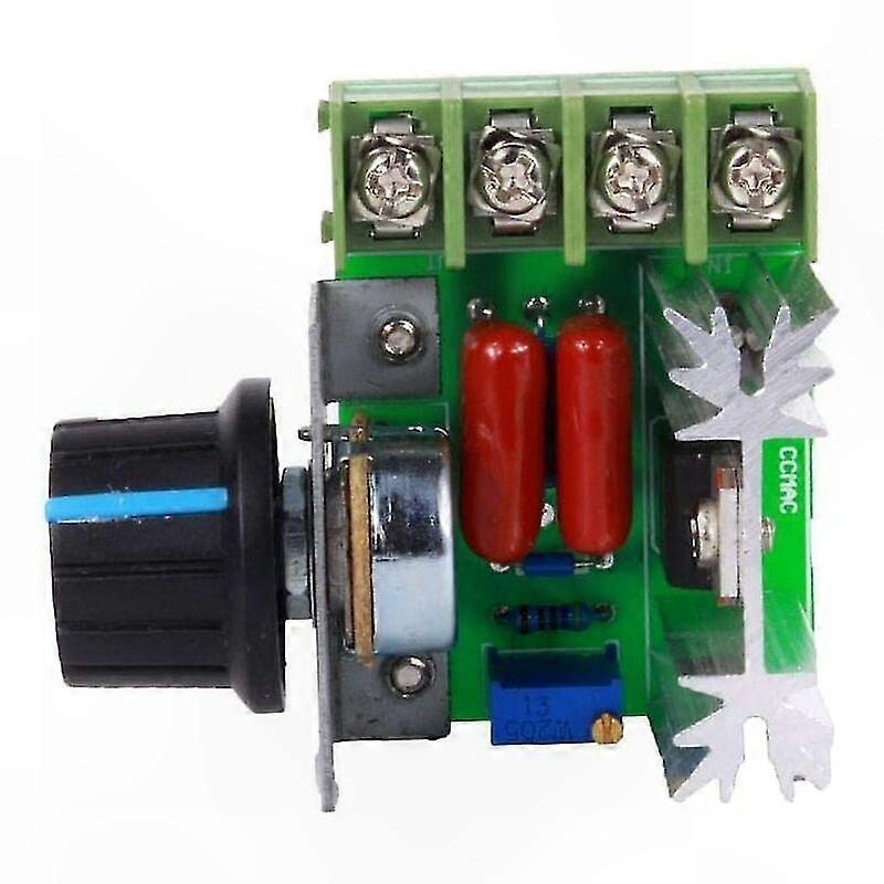 Drehzahlregler Für Wechselstrommotoren, 50–220 V, 2000 W, Einstellbarer Spannungsregler, Leistungssteuerungsmodul