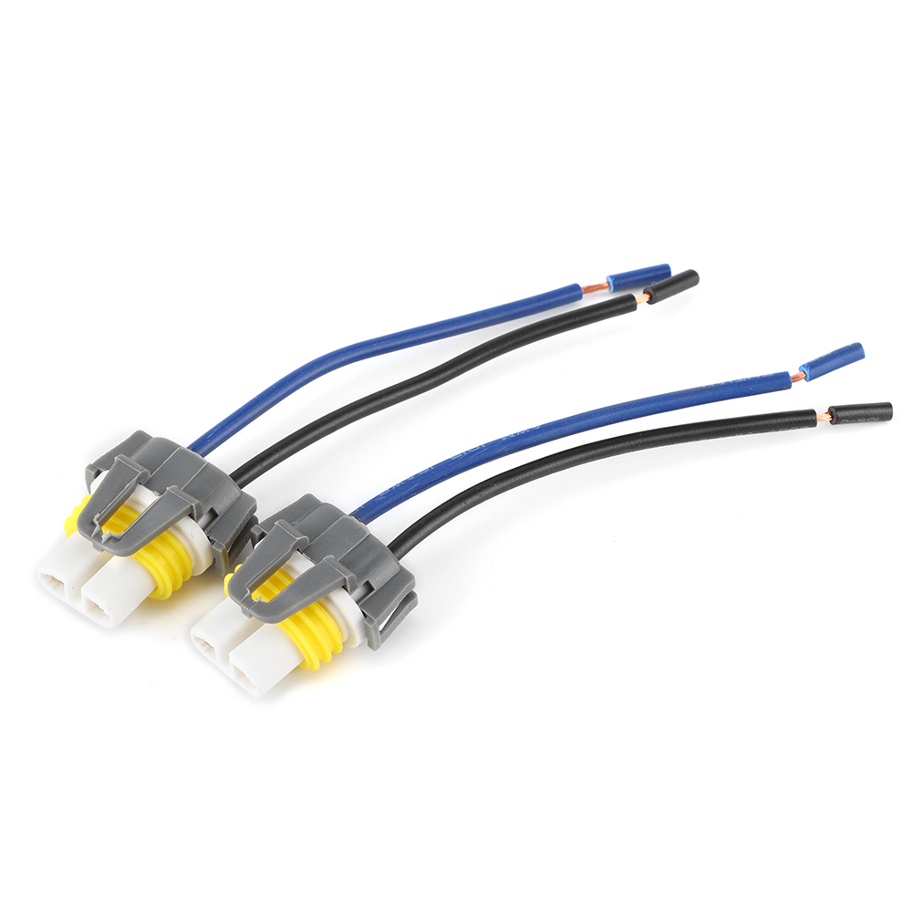 2 Weibliche H11/h8-stecker, Adapterkabelbaum Für Nebelscheinwerfer Und Hauptscheinwerfer, 2er-pack