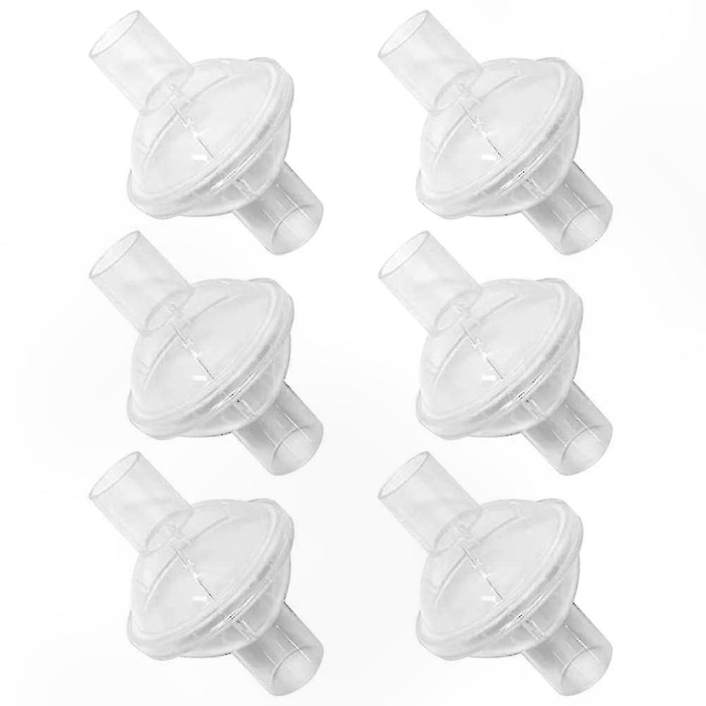 Hypoallergene Ersatzfilter Für Cpap-geräte, 6er-pack Inline-filter, Kompatibel Mit Den Meisten Beatmungsgeräten, Reinigen Die Luft, Passend Für Verschiedene Modelle, Ideal Für Den Dauereinsatz.