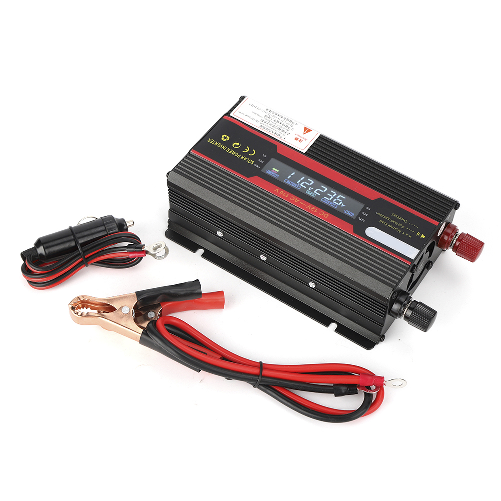 600-w-netzteil 12 V Auf 110 V Konverter Mit Lcd-bildschirm Für Auto