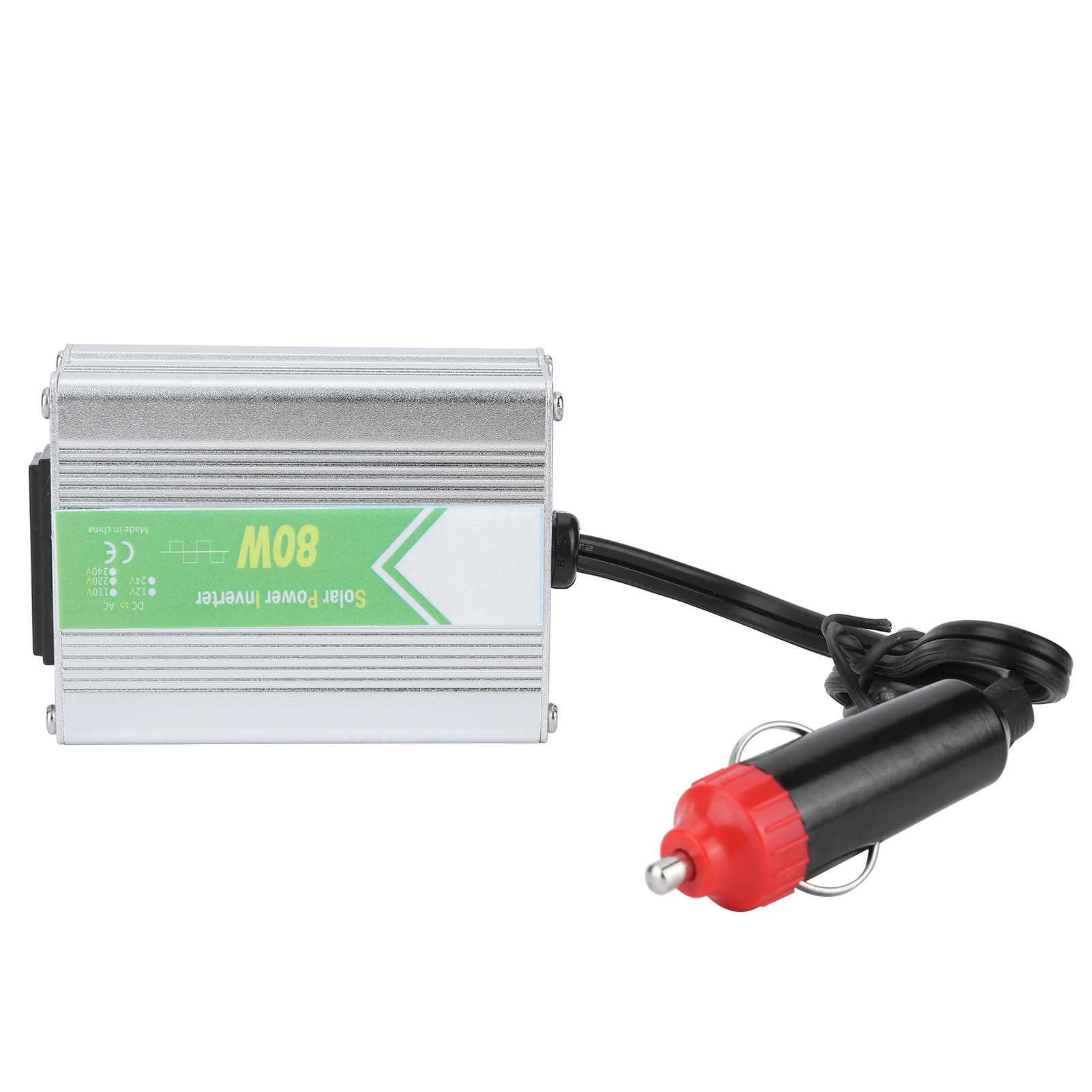 Intelligenter 80-w-wechselrichter Von Dc12v Auf Ac220v Mit Led-anzeige, Echtzeitüberwachung, Korrigierter Sinuswelle Und Integriertem Schutz.