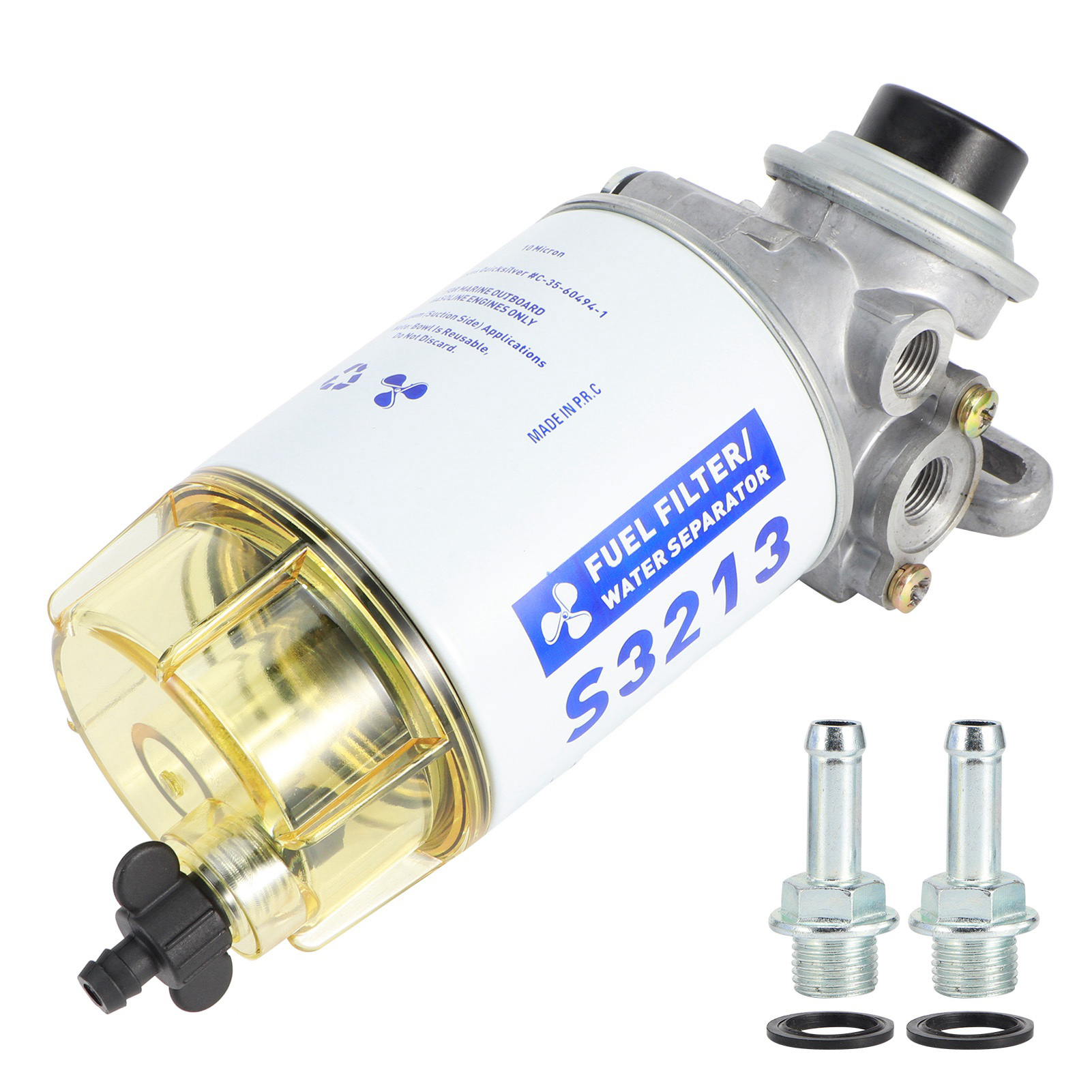 Komplettes Kraftstoff-wasser-abscheidesystem S3213 Für Boots-außenbordmotoren