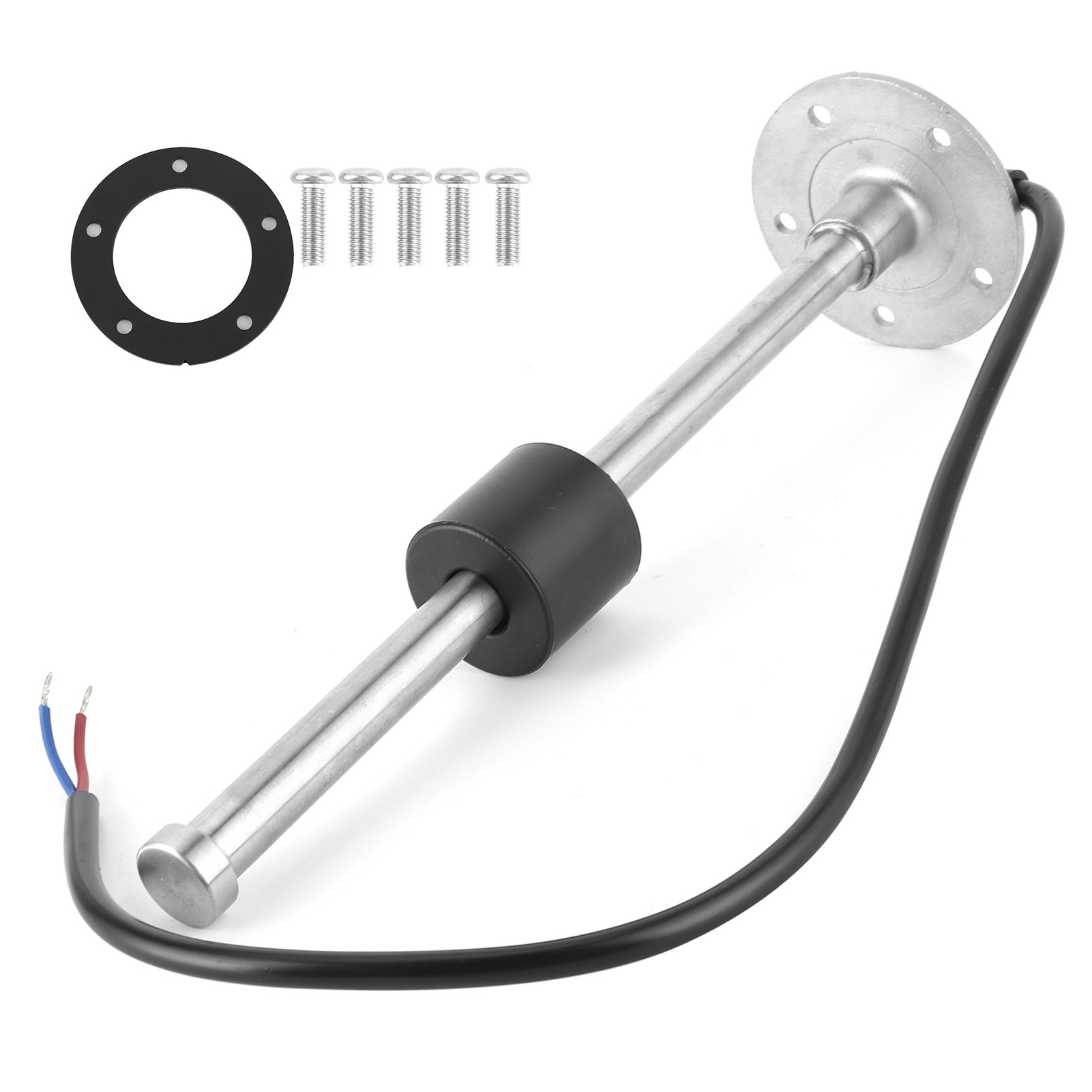 Universelle Ip67-kraftstoffstandanzeige Für Boote Und Nutzfahrzeuge – Wasser-/kraftstoffsensor 0–190 Ohm, Eu-standard, 250 Mm / 9,8 Zoll Länge