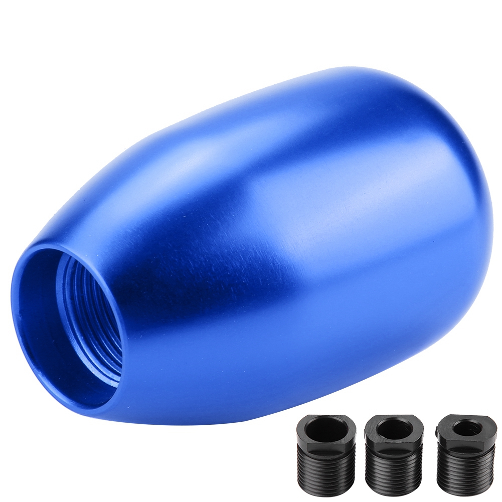 Blauer 5-gang-schaltgetriebe-schalthebel Mit 3 Adaptern (8/10/12 Mm) Für Pkw