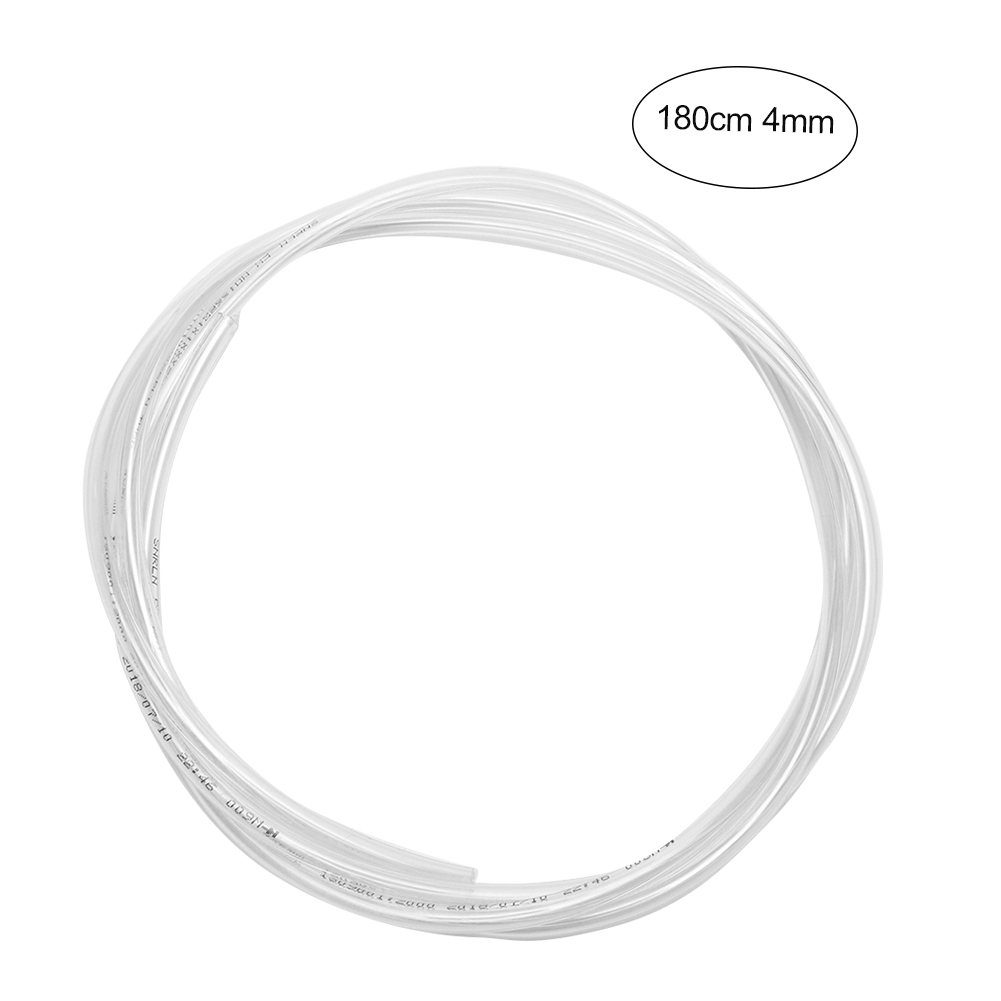 4 Mm Kristall-scheibenwaschschlauch, 180 Cm Lang, Für Windschutzscheiben, Transparenter Wasserstrahlschlauch