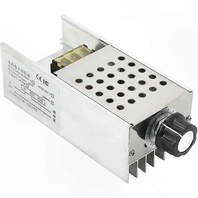 6000w 220v Ac Drehzahlregler, Scr-regler Für Motor- Und Lichtdimmer, Einstellbarer Leistungsregler