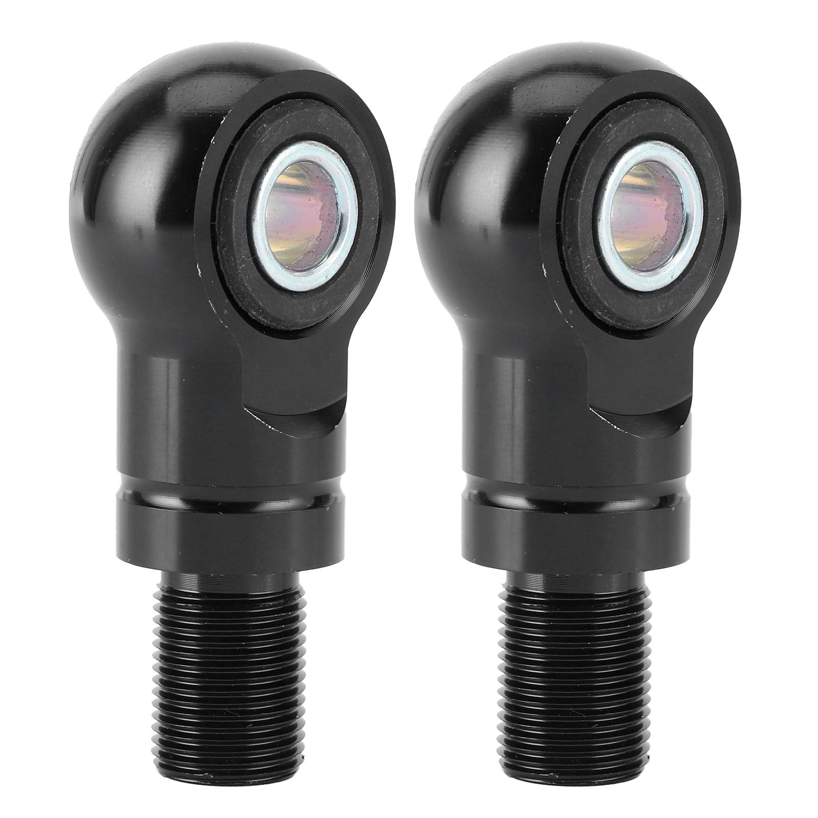 Paar Stoßdämpferadapter Mit 10-mm-loch Für Motorrad-, Quad- Und Offroad-höhenverstellung - Typ A Schwarz, 75 Mm/3 Zoll.