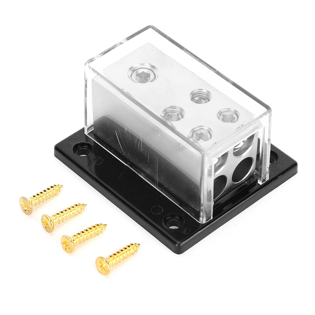 1x0ga Eingang + 4x4ga Ausgang Stromverteilerblock Für Auto-audio