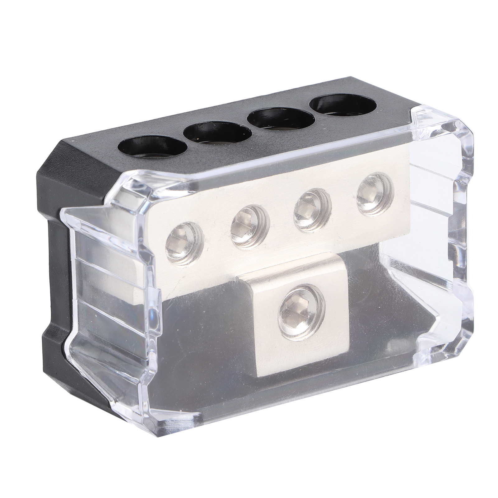 Stromverteilerblock Mit 1 Eingang Und 4 Ausgängen Für Auto-audioverstärker, Stereo-splitterbox
