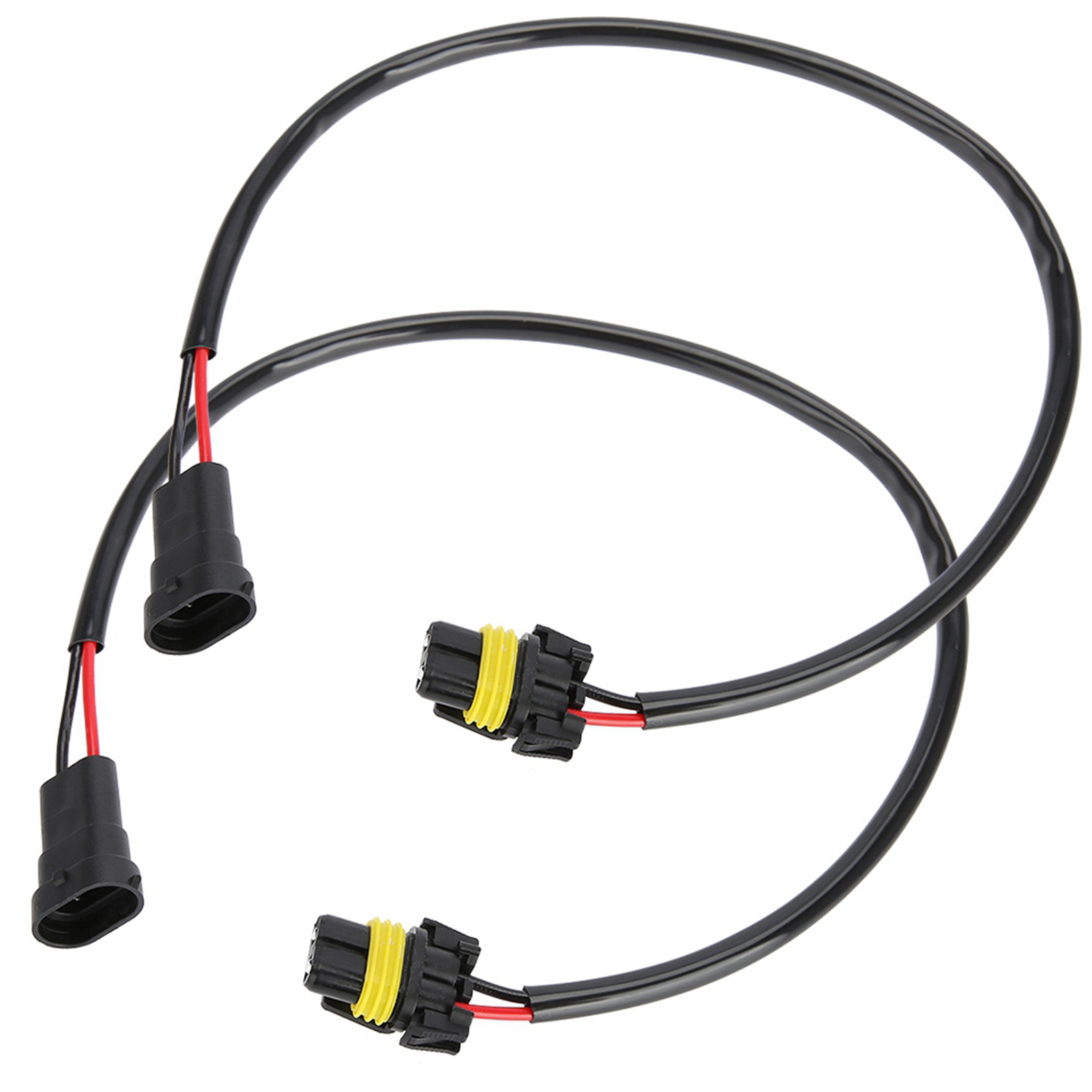 2 Stück H11 9006 Adapterstecker Für Scheinwerfer Und Nebelscheinwerfer, Kabel Mit Buchsen