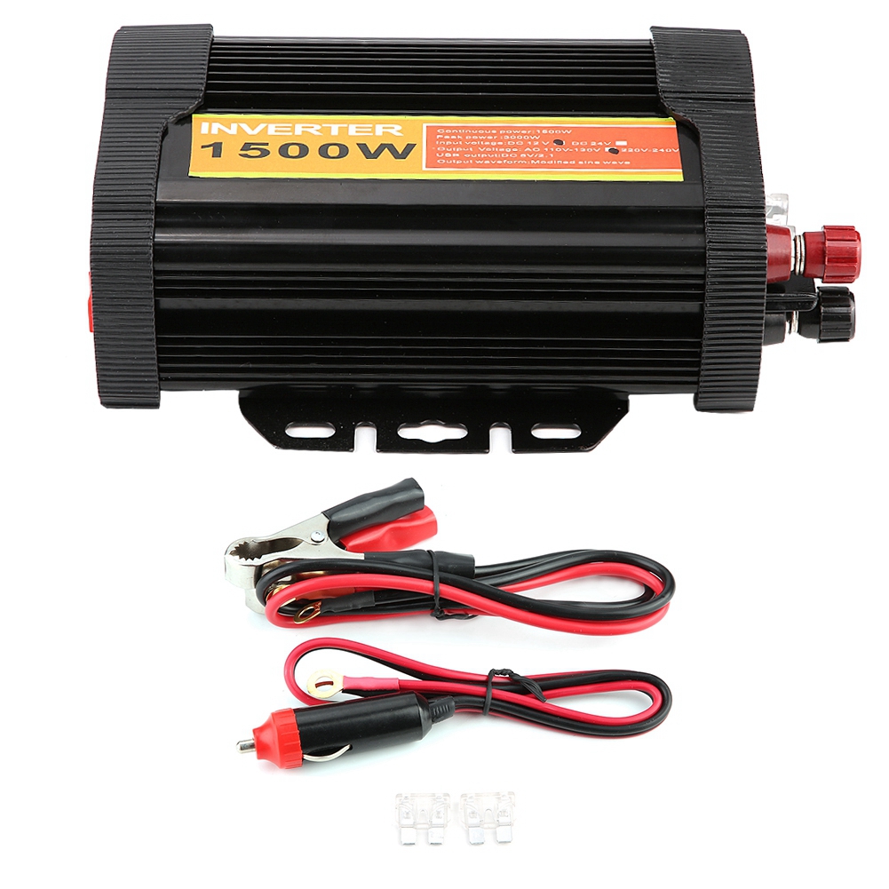 12v Dc Auf 110v Ac 1500w Spannungswandler Für Auto, Automatischer Lade-wechselrichter-transformator