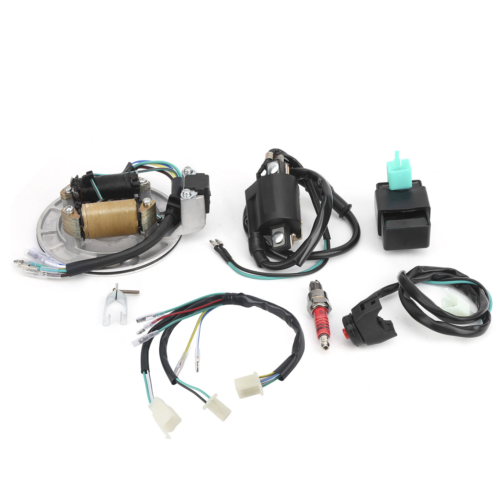 Zündspule, Stator, Cdi, Kabelbaum, Zündkerzensatz Kompatibel Mit Xrcrf 50 50cc-125cc