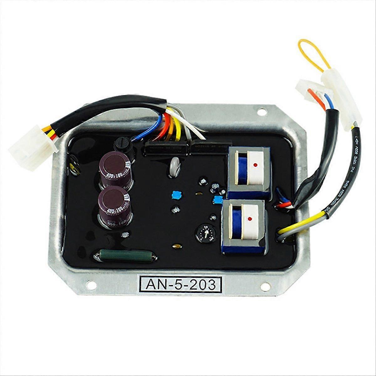 An5203 Avr Automatischer Spannungsregler Für Lichtmaschine, Generator-spannungsstabilisator, Kompatibles Ersatzteil, Präziser Spannungsregler, Integriertes Regelgerät.