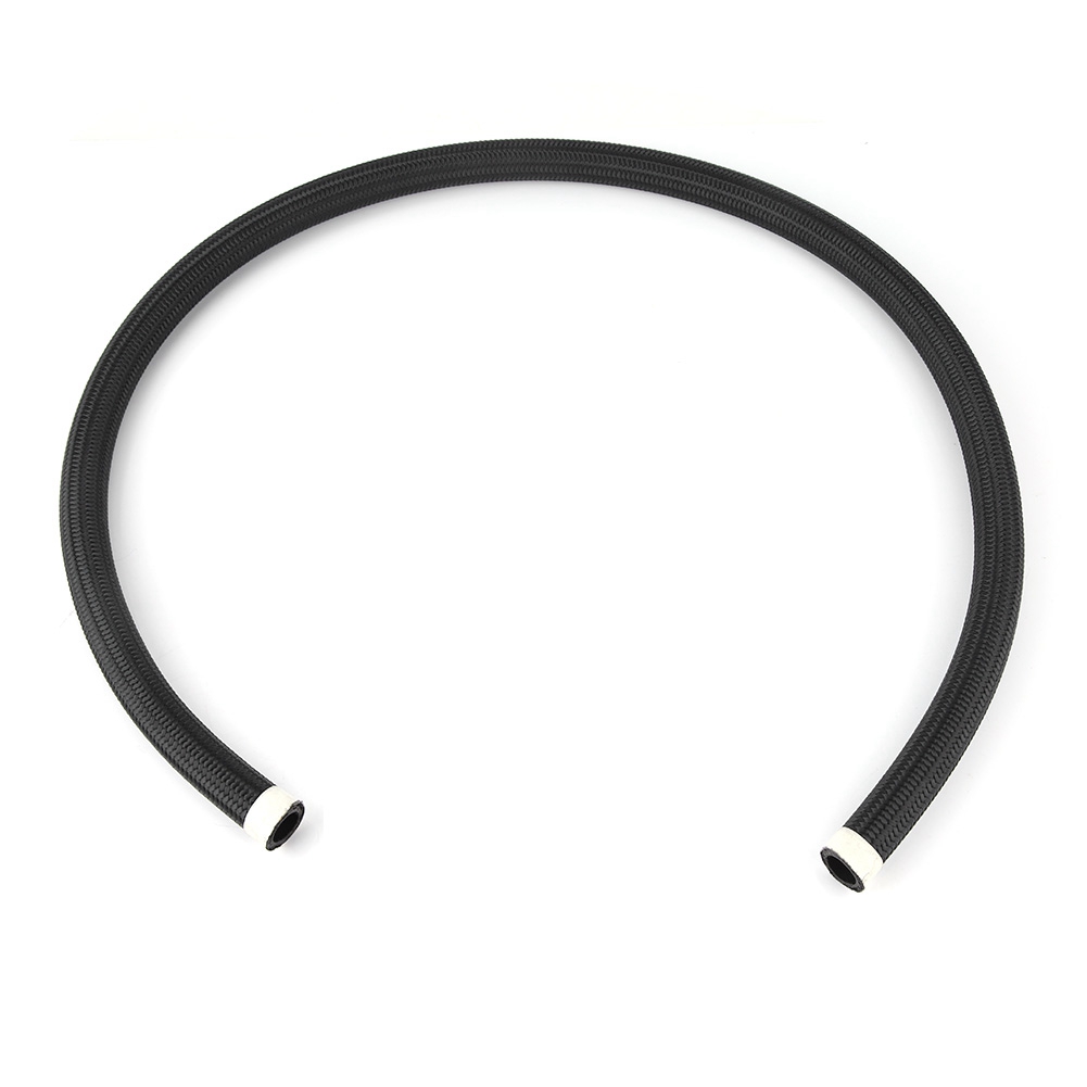An10 Schwarzer, Geflochtener Nylon-ölschlauch Für Kraftstoffleitungen, Ersatzteil.