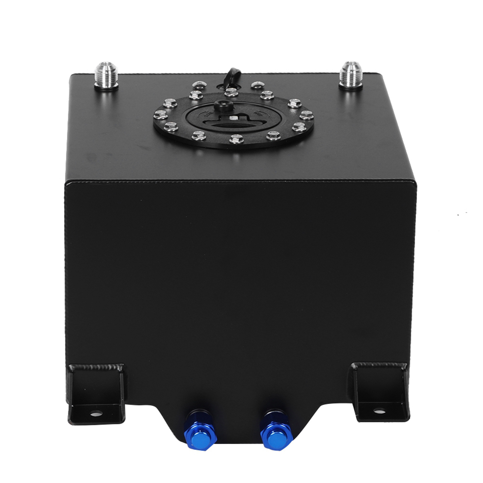 Universeller 5-gallonen-kraftstofftank Aus Schwarzem Aluminium Für Benzinzellen, Praktisches Autozubehör