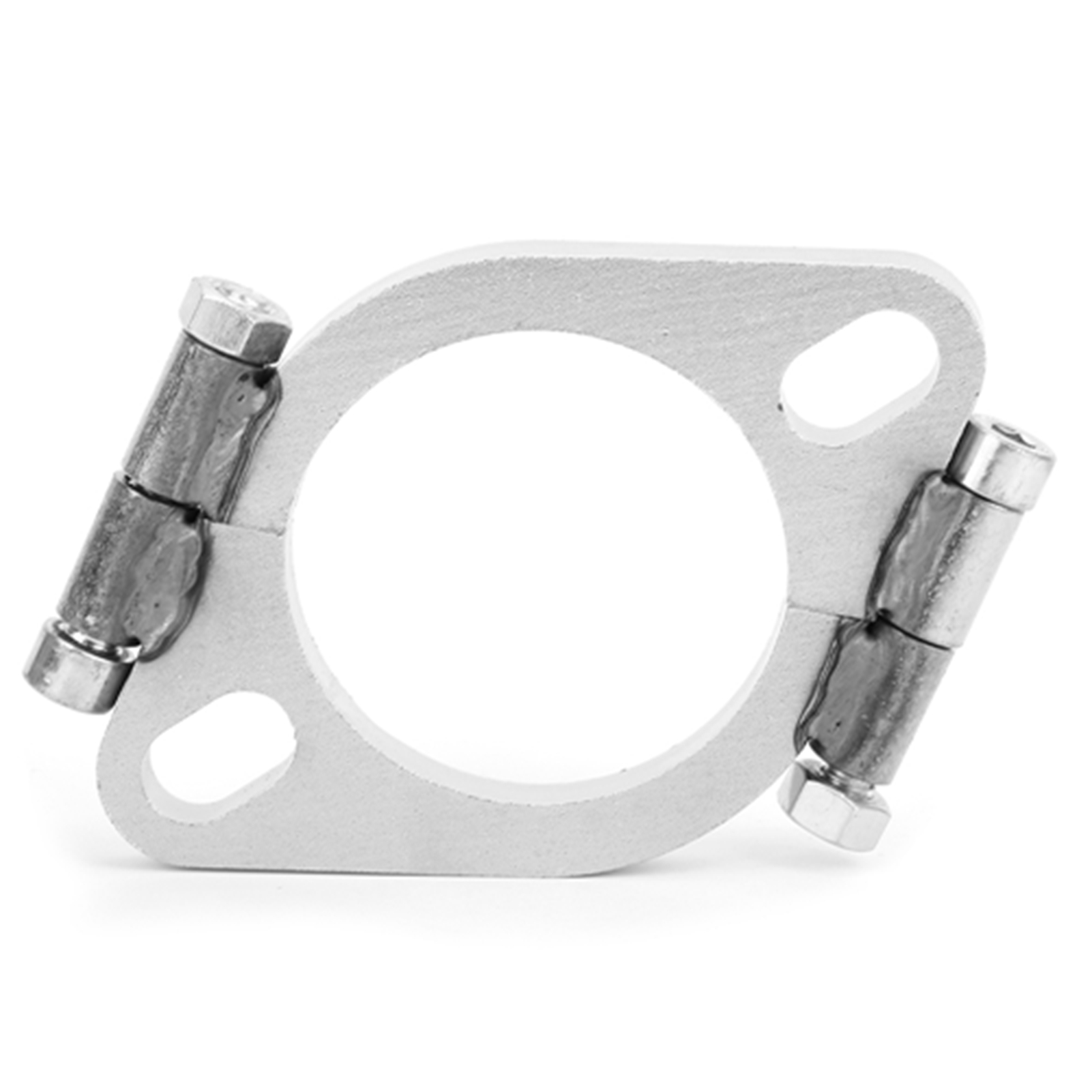 63 Mm (2,5 Zoll) Flacher, Ovaler Auspuffreparaturflansch Aus Stahl – Ersatzteil