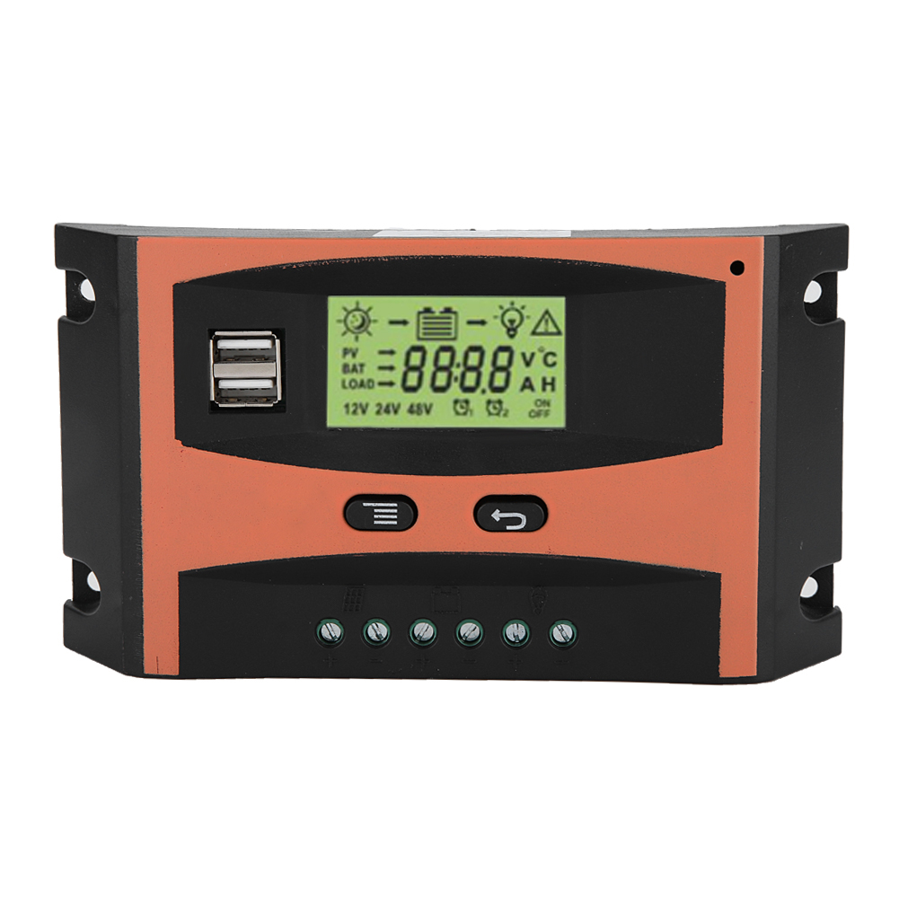 12v/24v Mppt 30a Solar-laderegler Mit Lcd-bildschirm, Automatischer Batterieregler