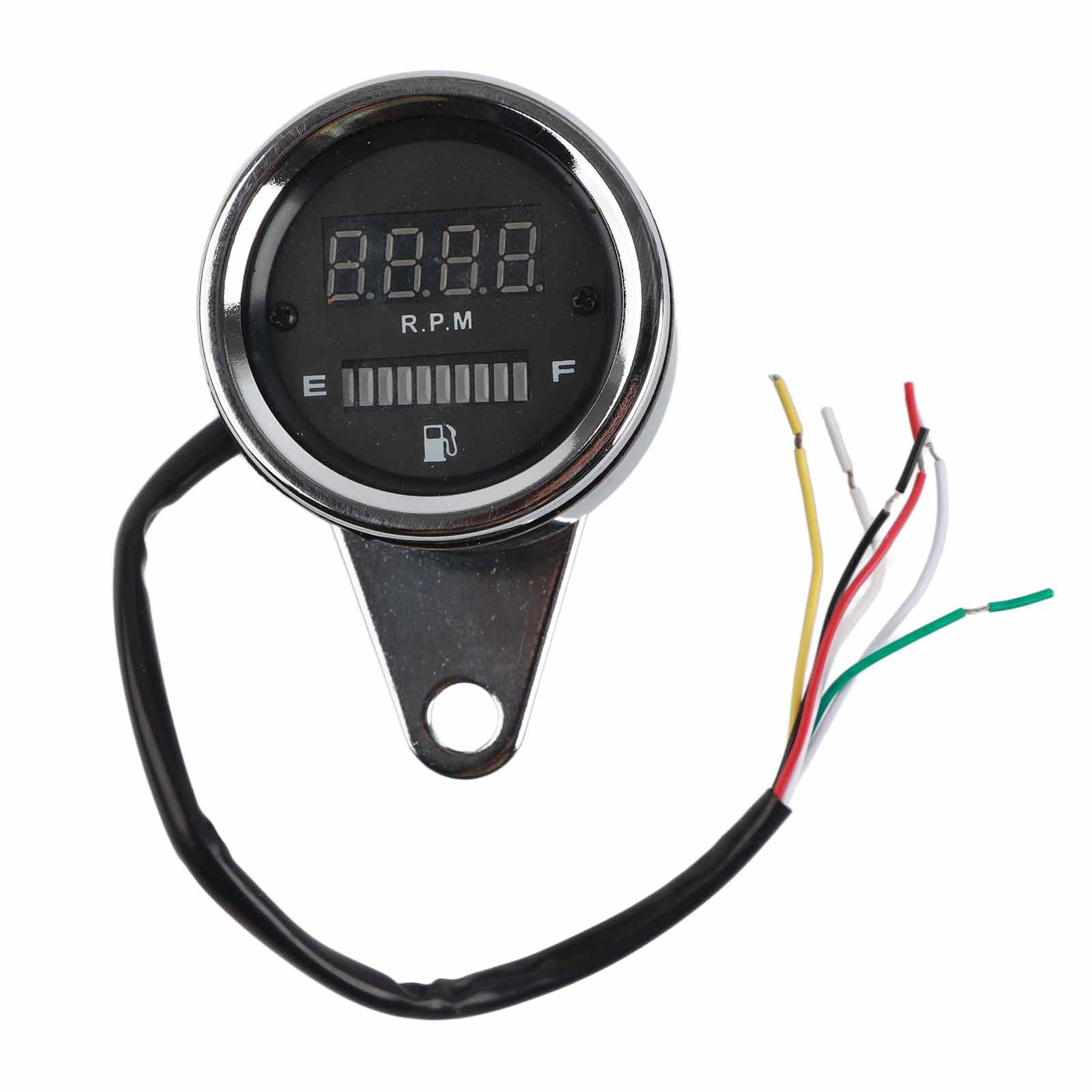 Digitaler Motorrad-tachometer, Drehzahlmesser, Geschwindigkeitsmesser, 2-zylinder Airguide Modifiziertes Instrument