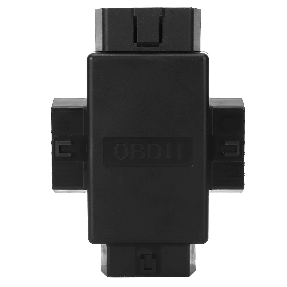 Obd-adapter 1 Stecker Auf 3 Buchsen 16-poliger Universalstecker Für Diagnosegeräte