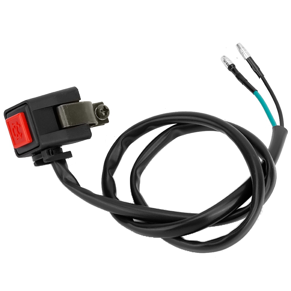 22 Mm 7/8 Zoll Universal-motorrad-lenkerhupenknopf Mit Kabel