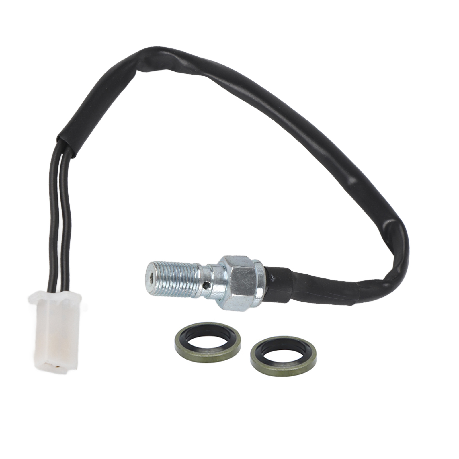 Universal M10x1.0 Motorradölschlauch, Verstärkte Hydraulikpumpe, Rücklichtschalter (01)