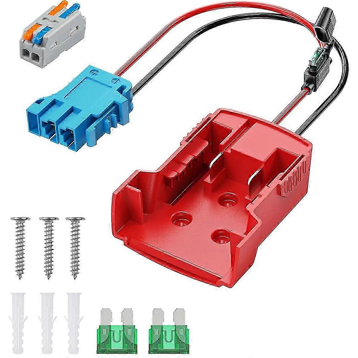 Batterieadapter Für Elektrische Kinderfahrzeuge Mit Kabelbaum, Stecker Kompatibel Mit Power Wheels Modellen, 12v, Ersatzteil