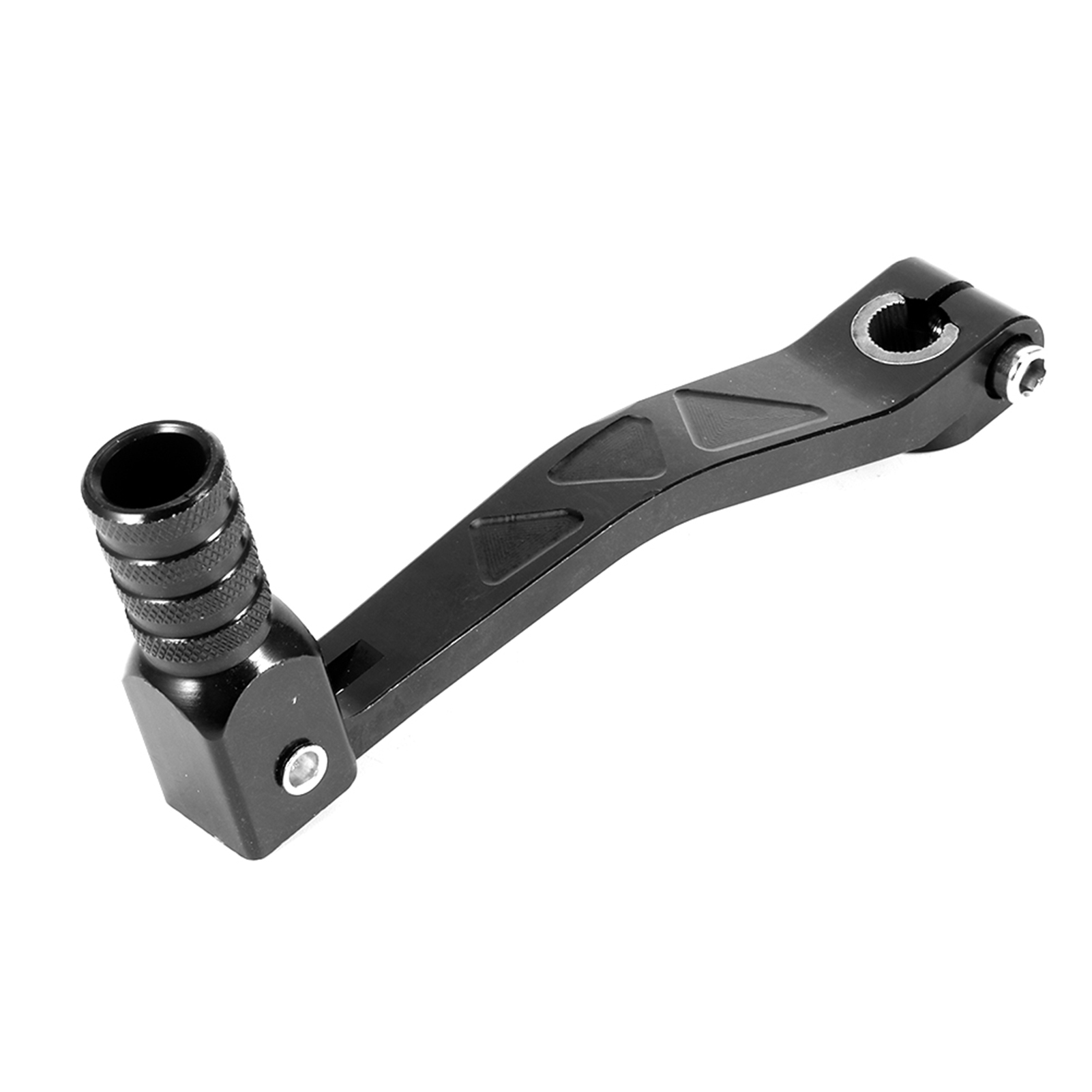Cnc-gefräster, Klappbarer Schalthebel Aus Aluminiumlegierung Für Xr/crf 50 70 110 125cc Offroad-motorräder, Schwarz