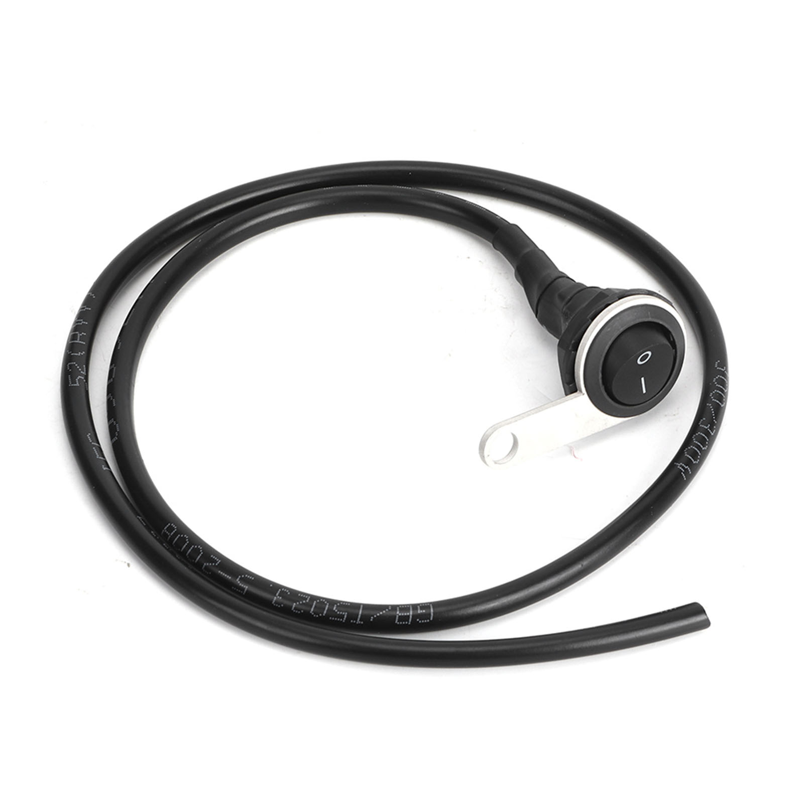 22 Mm Wasserdichter Edelstahl-lenkerlichtschalter Für Motorrad/atv, Einzelscheinwerfer, Modifikationszubehör.