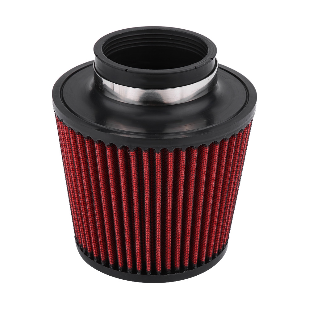 Hochleistungs-rundkegelluftfilter (76 Mm) Für Universelle Fahrzeugluftansaugung
