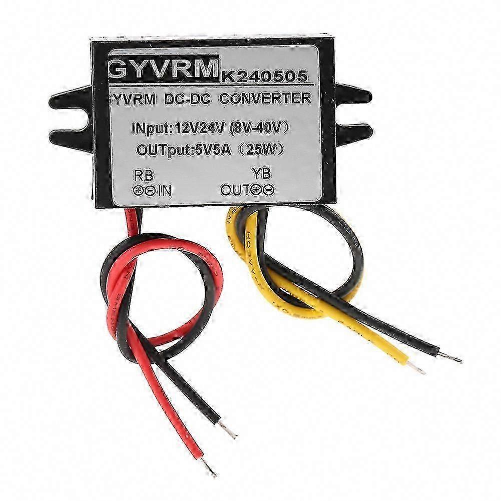 12v/24v Auf 5v 5a Abwärtswandler, Szrh Aw Schaltnetzteilmodul Für Gleichstromsysteme, Kompakter Spannungsregler.