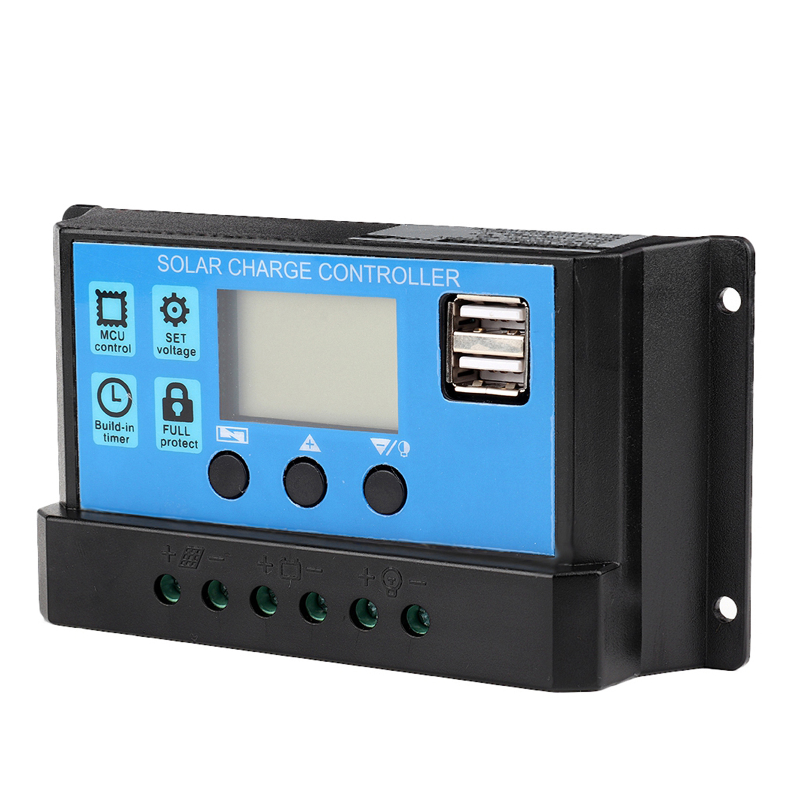 Automatischer 60-a-pwm-solarladeregler Für 12 V/24 V, 60-a-batterieladeregler