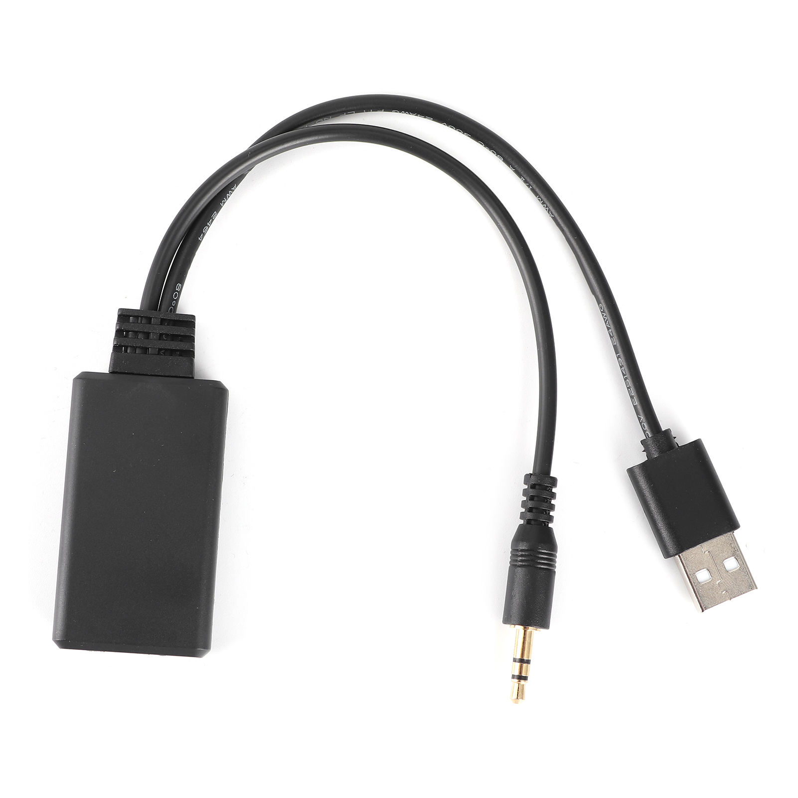 Bluetooth 5.0 Usb + 3,5-mm-klinken-kfz-adapter, Universelles Stereo-audiokabel Für Aux-lautsprecher