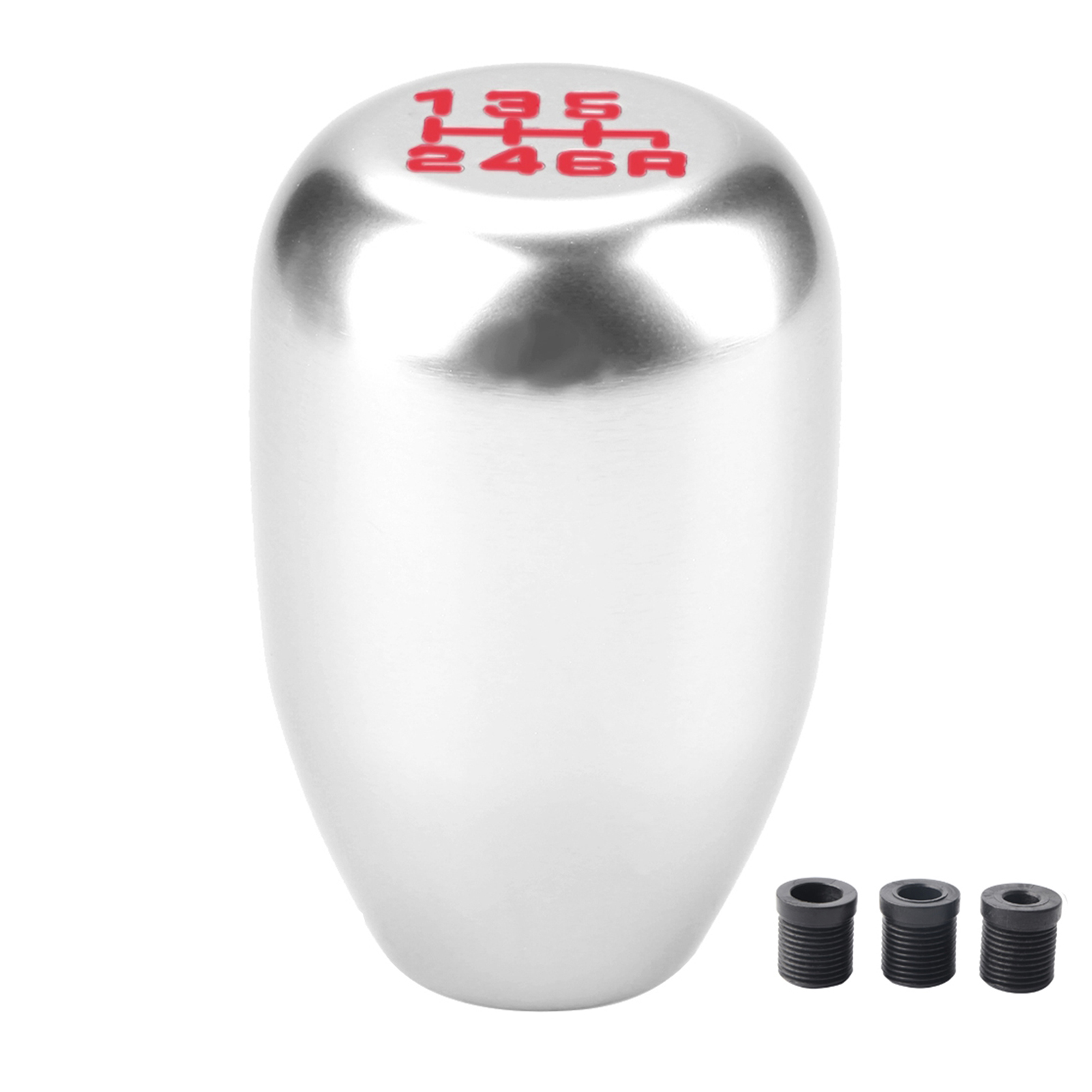 Universeller Schaltknauf Für Schaltgetriebe - 6-gang-schaltkopf (silber)