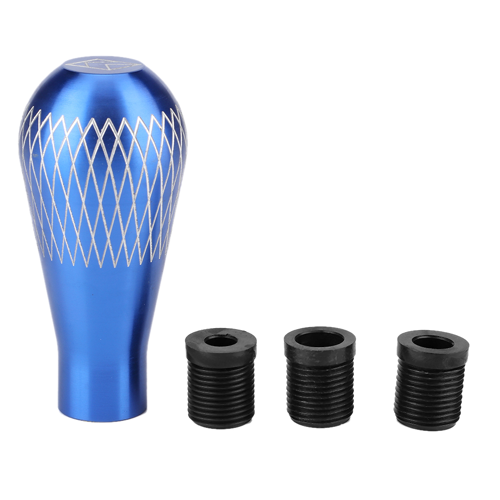 Universeller Schalthebel Aus Aluminium Mit M8/m10/m12 X 1,25 Gewinde Für Pkw Und Suv Mit Schaltgetriebe – Blau
