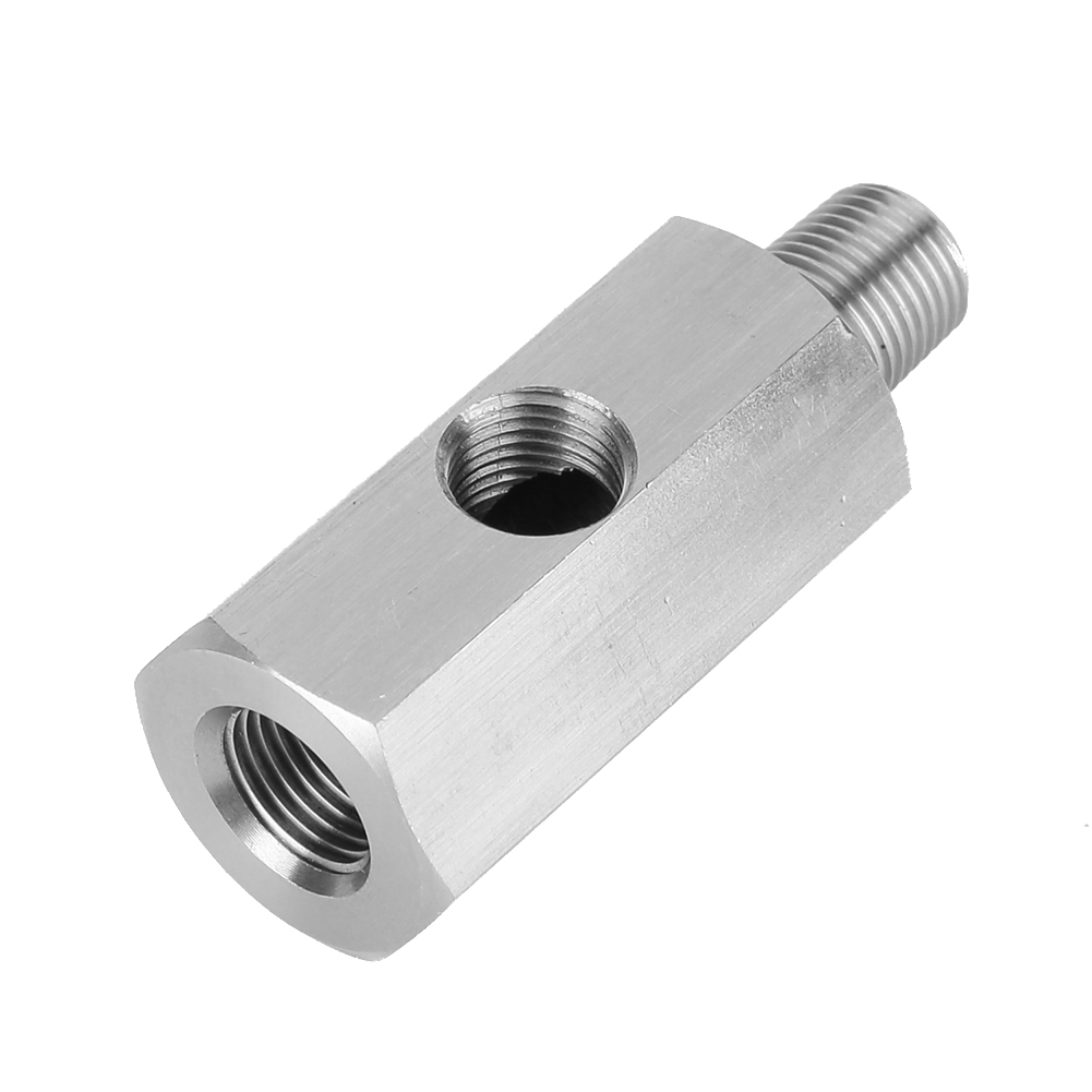 T-stück Für Öldrucksensor M10 Aus Edelstahl, Npt-adapter Für Turboladerversorgung.