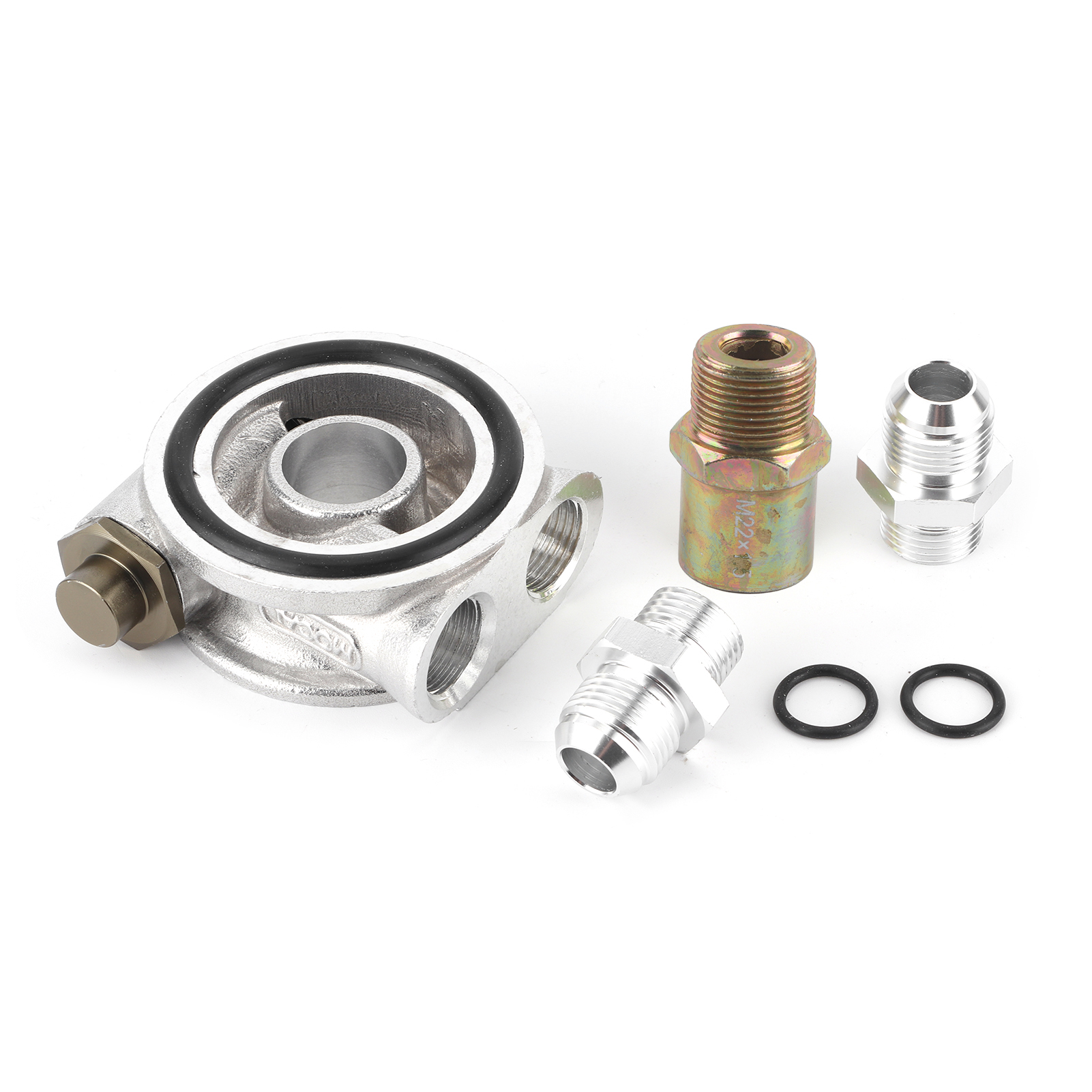 Adapterplatte Aus Aluminiumlegierung Für Kfz-ölfilter Mit Gewindeanschluss