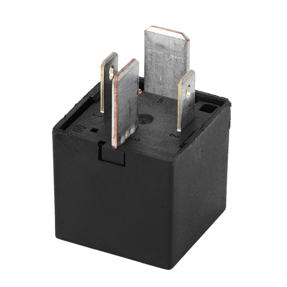 4er-pack Spst 80a Dc12v Schwarze Abs-relais Für Autos, Boote, Lkws
