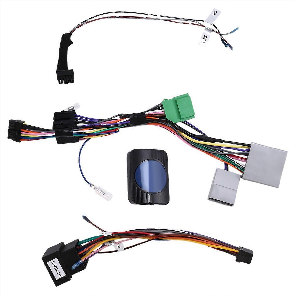 Autoradio-kabeladapter Für Limousinen, Stereo-kabelbaum, Iso-anschluss, Einfache Installation, Auto-verkabelungssatz.