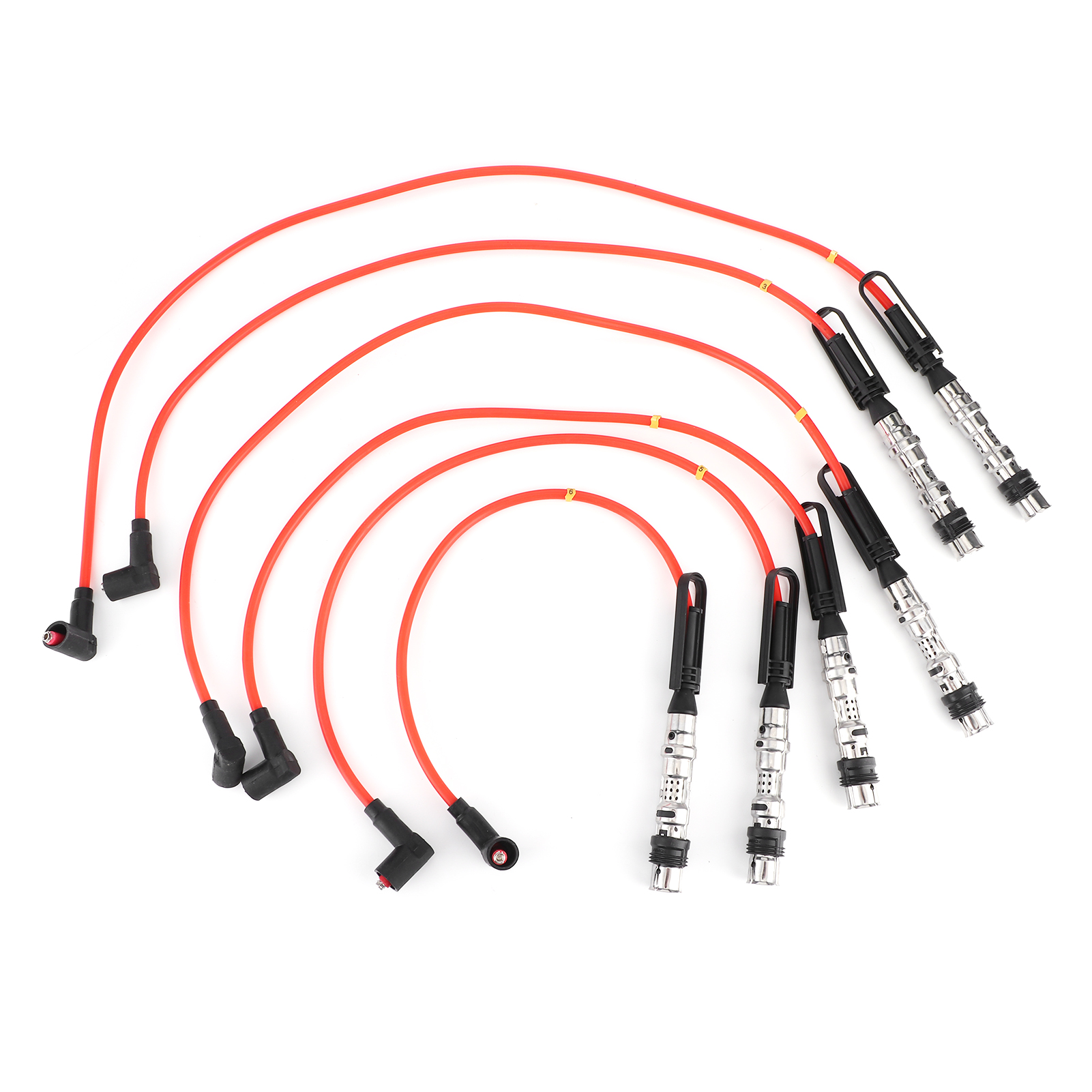 6 Zündkerzenkabel 1j0998031, Kompatibel Mit Corrado Vr6 2.8 2.9 Mit Zugstange