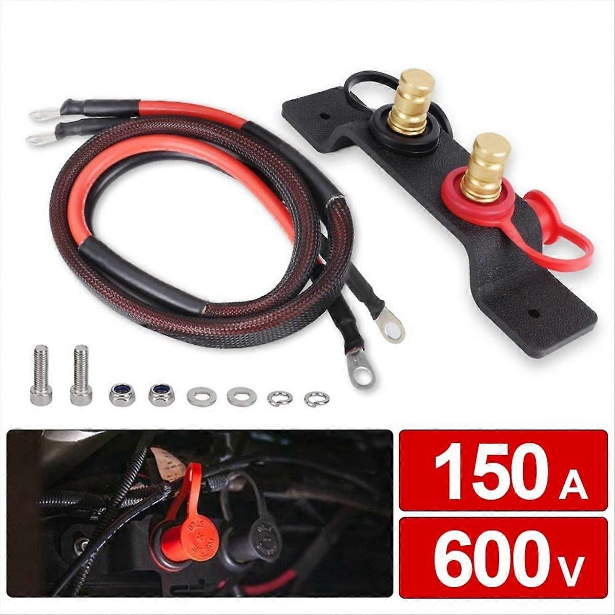 Batterieverlängerungskabel, Set Für 4x4 Wohnmobile, Boote, Marine- Und Geländefahrzeuge, Elektrisches Anschlusszubehör, Hochleistungs-verlängerungsset.