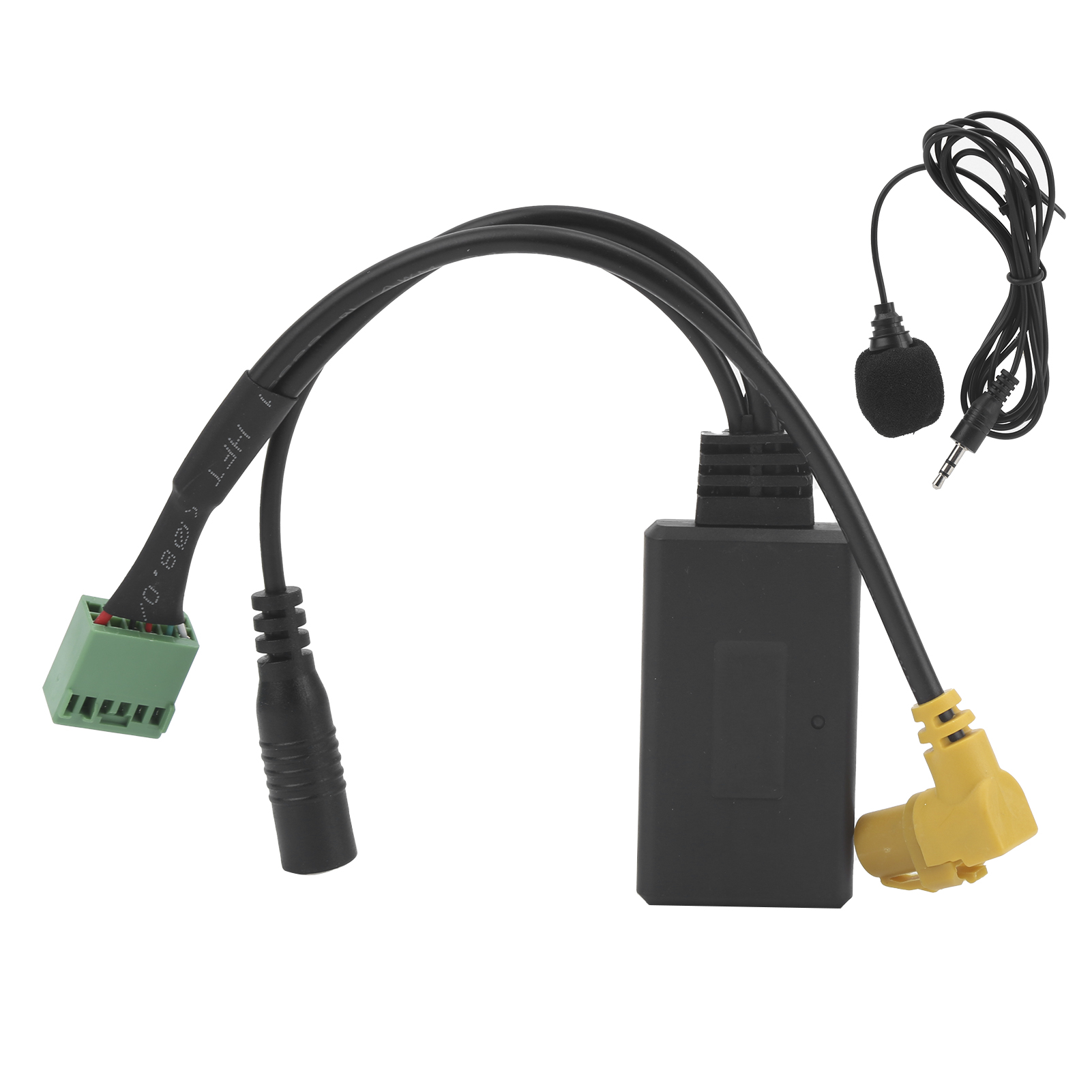 12-poliger Bluetooth-kfz-adapter, Multimedia-audiokabel Mit Mikrofon, Freisprecheinrichtung Kompatibel Mit Mmi 3g / Q5 / A4l / A6l / Q7 / A5 / S5