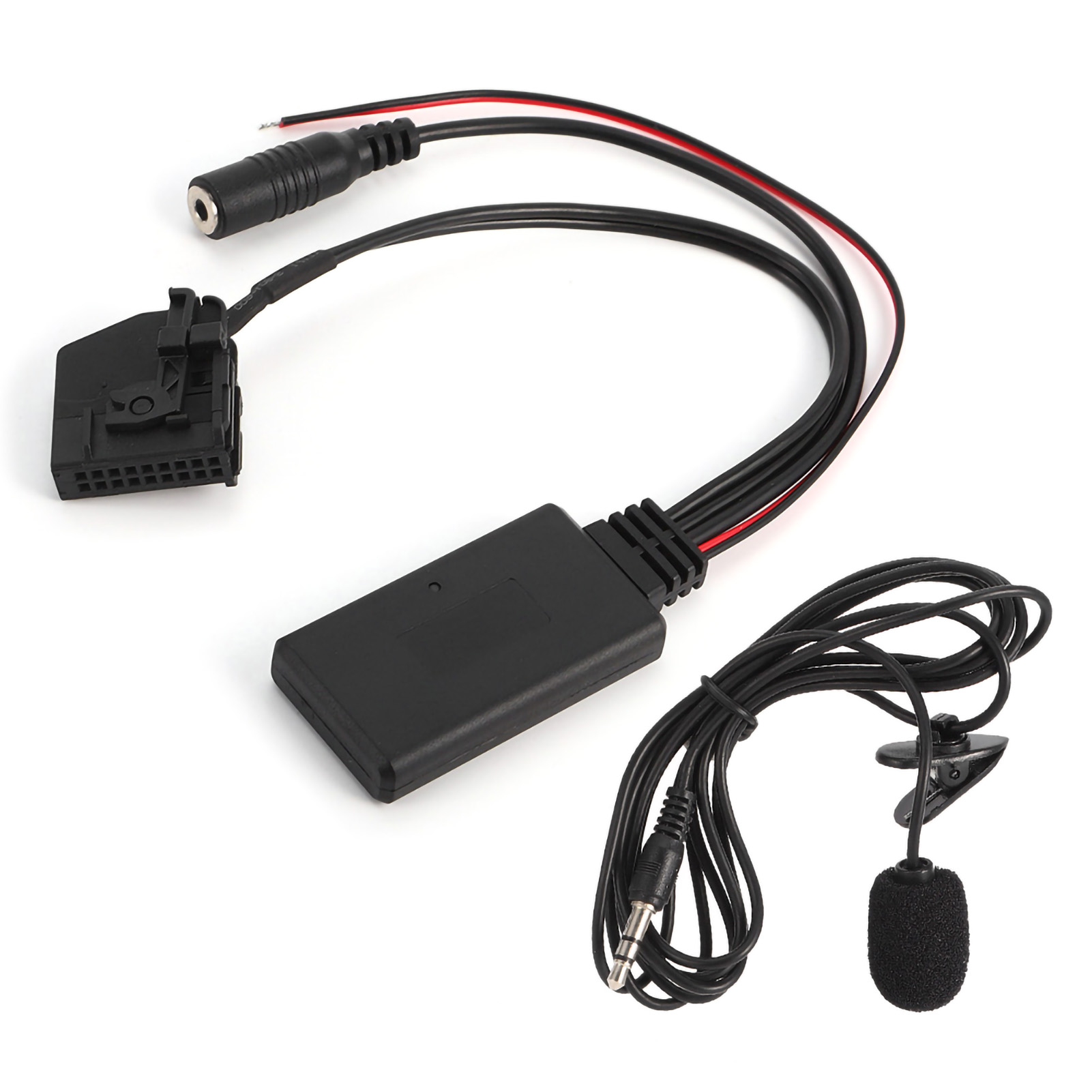 18-poliges Bluetooth-aux-automikrofon-adapterkabel Für Mercedes Comand 2.0 W211 W208 W168 W203