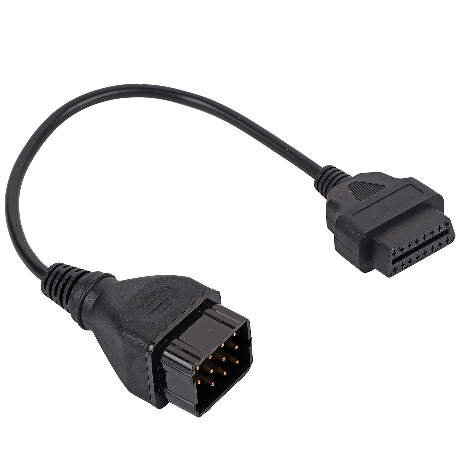 Obd2-diagnosekabeladapter 12-polig Auf 16-polig, Kfz-zubehör-verlängerungsstecker.