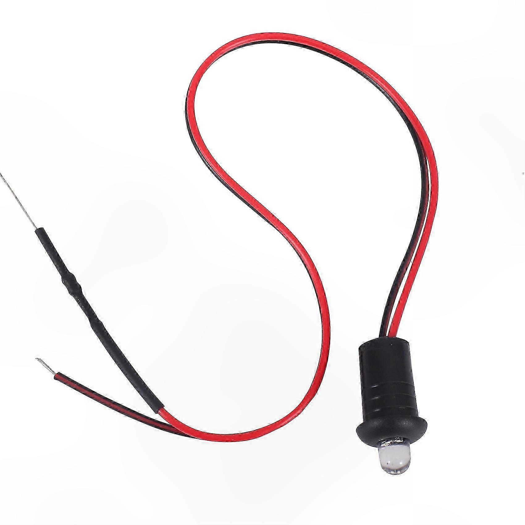 Rotes Led-blinklicht Für Kfz-sicherheitssysteme, Blinklichtsignal, Fahrzeugalarmleuchte, Autodiebstahlsicherungszubehör, Optisches Warngerät, Gut Sichtbares Rotes Blinklicht, Fahrzeugschutz.