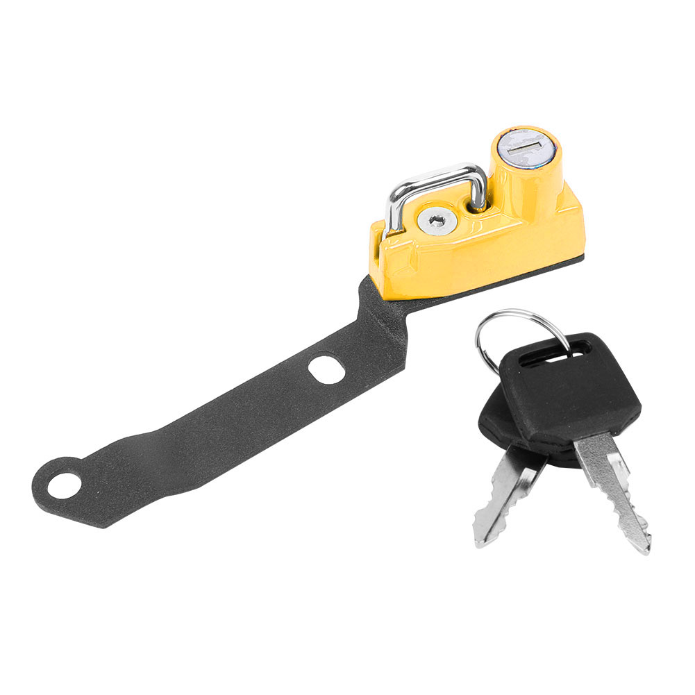Motorradschloss Aus Aluminiumlegierung, Kompatibel Mit Yamaha Mt25, Mt03, Yzf R25 Und R3 (2014–2019), Modifikationsteil, Gelbe Farbe