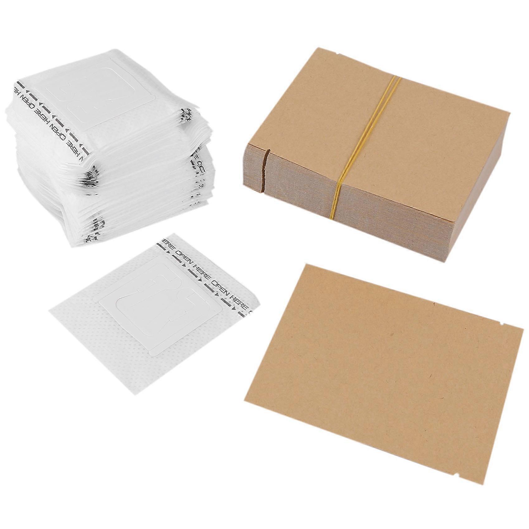 100 Kaffeefilterbeutel Und Kraftpapiertüten Für Den Aufguss