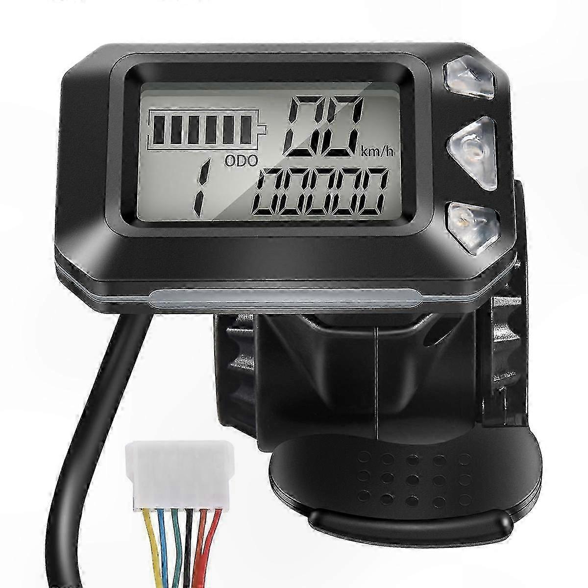 Verstellbarer 6-pin-bildschirm Für 5,5-zoll-scooter, Kompatibel Mit 24v-36v, Klare Und Präzise Led-anzeige, Einfacher Austausch, Ideal Zur Verbesserung Ihres Fahrerlebnisses.