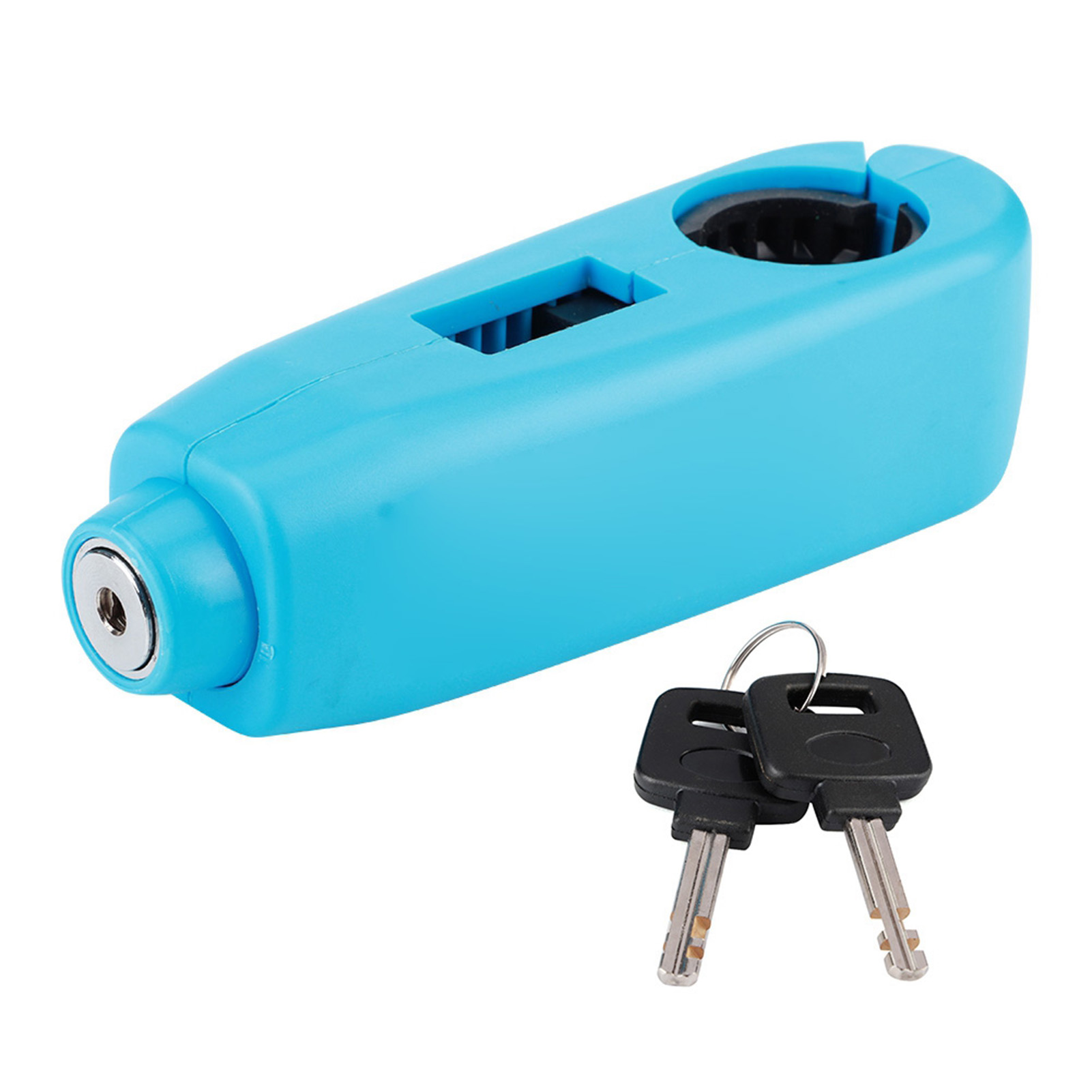 Universelle Diebstahlsicherung, Blauer Lenkergriff Für Motorrad, Roller, Quad