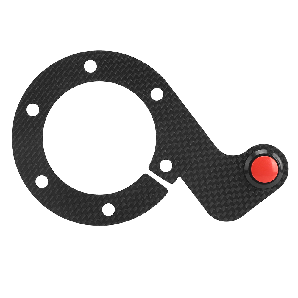 Externer Hupenknopf-satz Aus Kohlefaser Für Momo/omp/nardi/sparco 6-loch-lenkräder, Einzelknopf