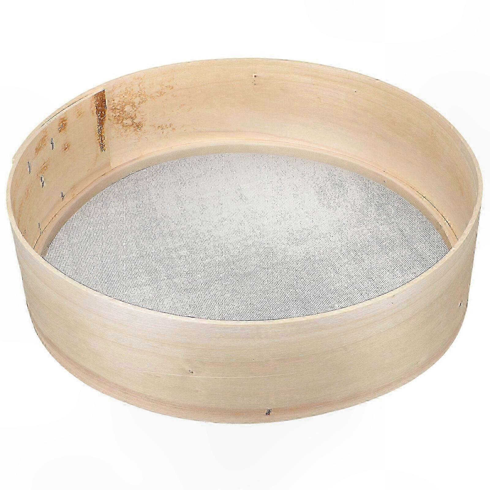 Küchenmehlsieb Mit Holzgriff, Handsieb Zum Backen Und Kochen